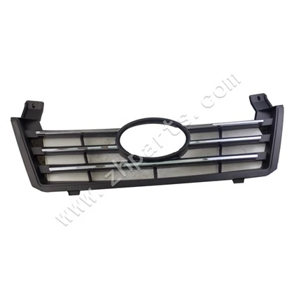 Bumper depan grill hitam untuk faw 6371 jiabao